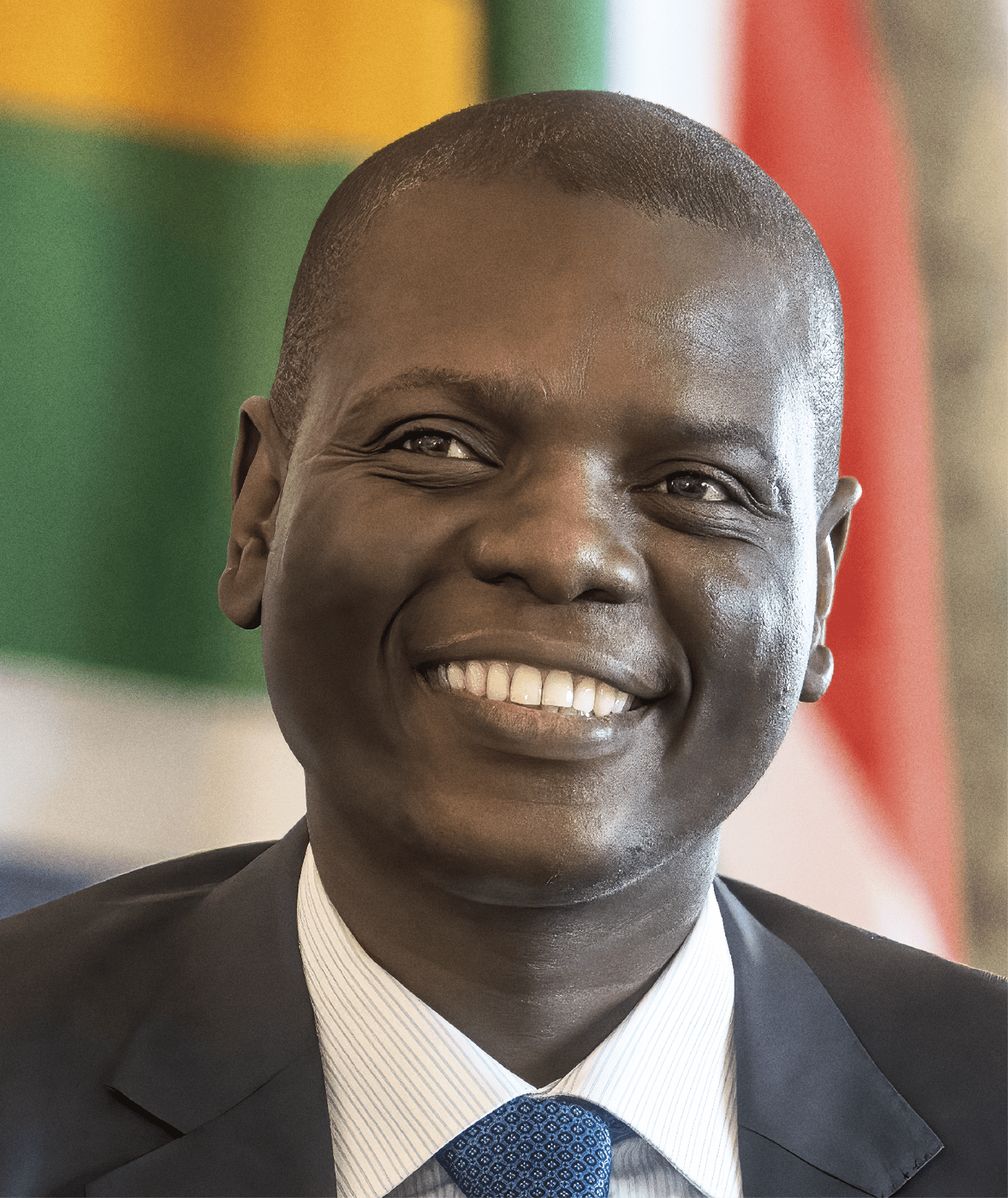 CAPE TOWN, SOUTH AFRICA - NOVEMBER 05: Minister Ronald Lamola, during a meeting  at Table Bay Hotel on November 05, 2024 in Cape Town, South Africa. The meeting focused on strengthening relations between South Africa and the UK. The UK is one of South Africa's most significant bilateral partners, particularly in trade, investment, skills development, science, innovation, the Just Energy Transition and tourism, among others. (Photo by Brenton Geach/Gallo Images via Getty Images)
