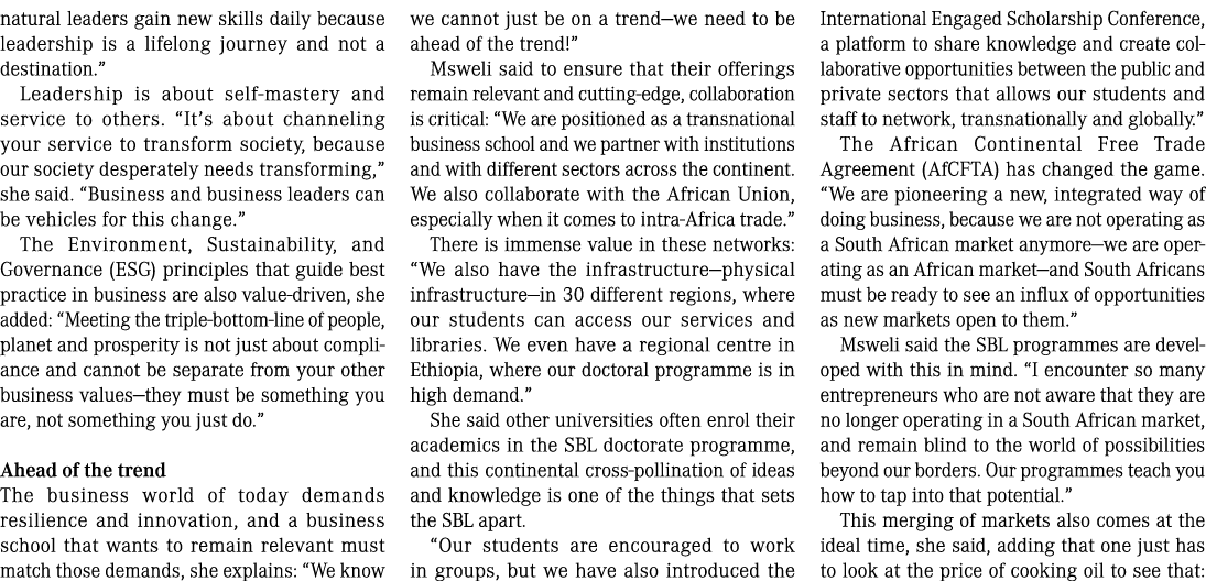 natural leaders gain new skills daily because leadership is a lifelong journey and not a destination.” Leadership is ...