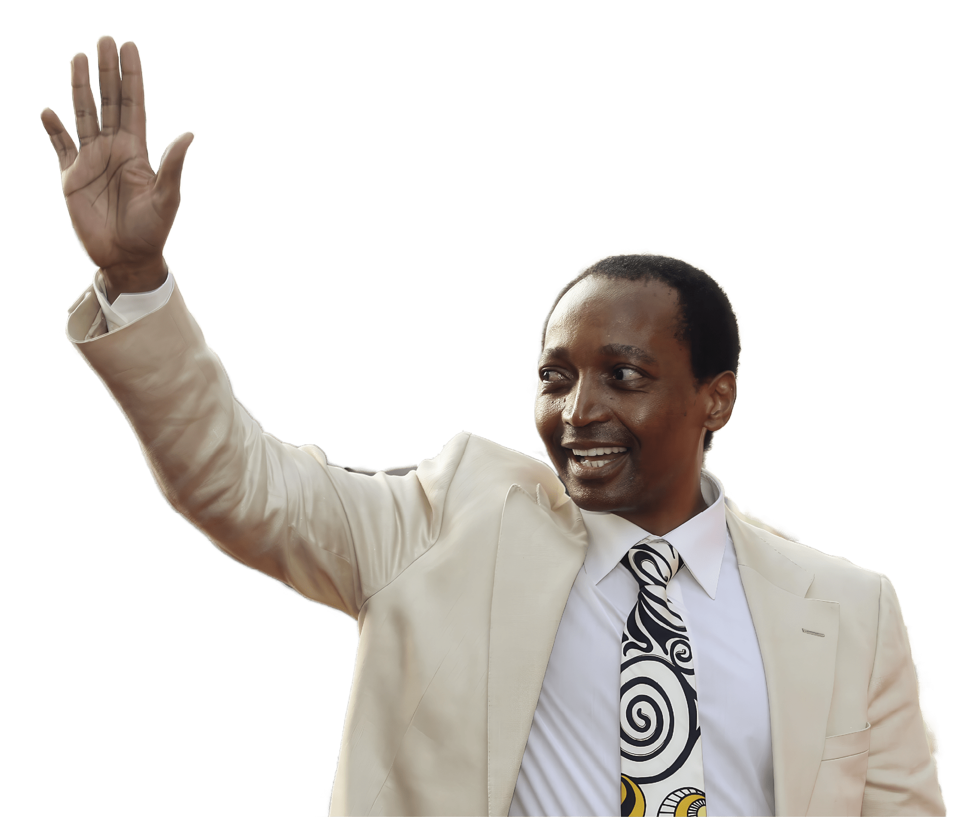 CAPE TOWN, SOUTH AFRICA - DECEMBER 4: In this handout photo provided by the 2010 FIFA World Cup Organising Committee, Patrice Motsepe sttends the Red Carpet event prior to the 2010 Soccer World Cup Final Draw at the CTICC on December 4, 2009 in Cape Town, South Africa. (Photo by 2010 FIFA World Cup Organising Committee South Africa)