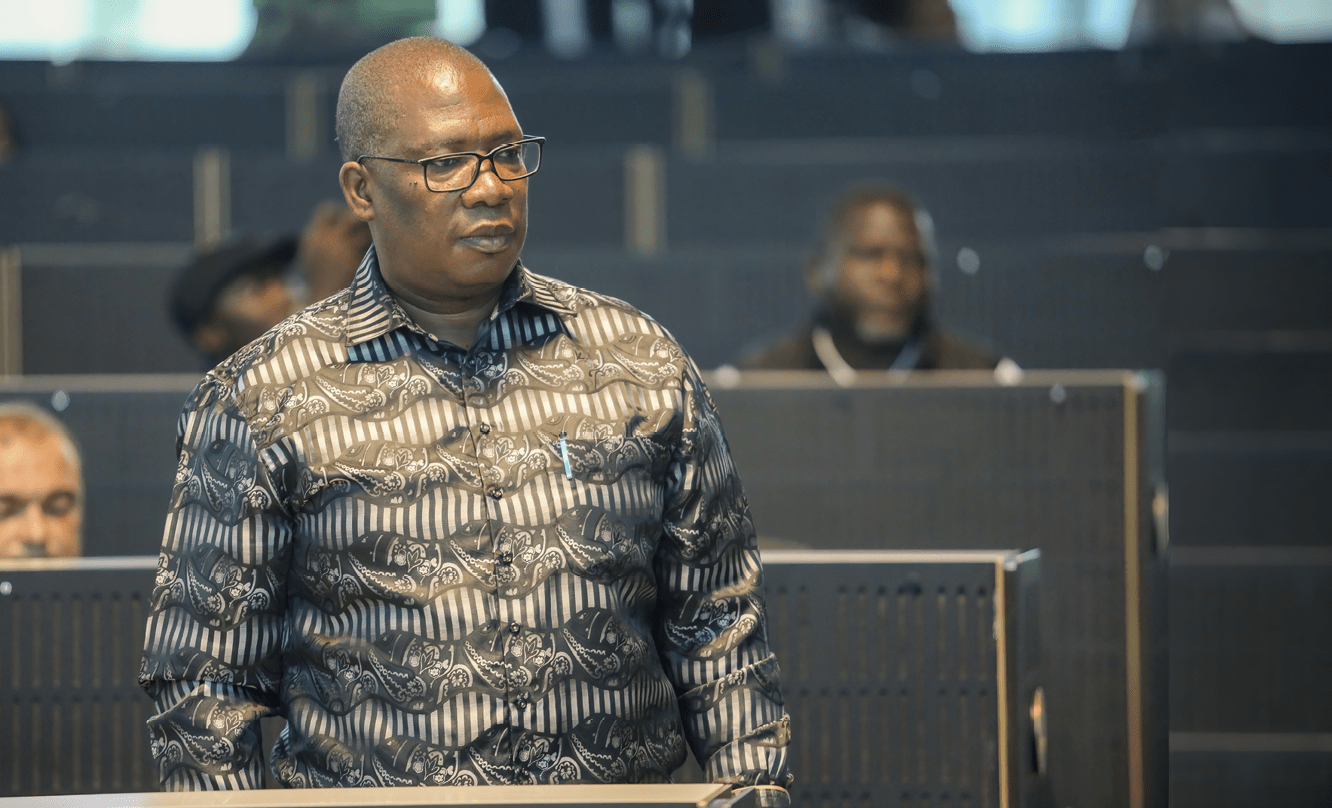 JOHANNESBURG, SOUTH AFRICA - JANUARY 30: Gauteng Education MEC Panyaza Lesufi at the swearing in ceremony of the new executive mayor of the City of Johannesburg on January 30, 2023 in Johannesburg, South Africa. Amad became mayor after the  Democratic Alliance?s (DA) Mpho Phalatse was removed during a motion of no confidence. (Photo by Papi Morake/Gallo Images via Getty Images)