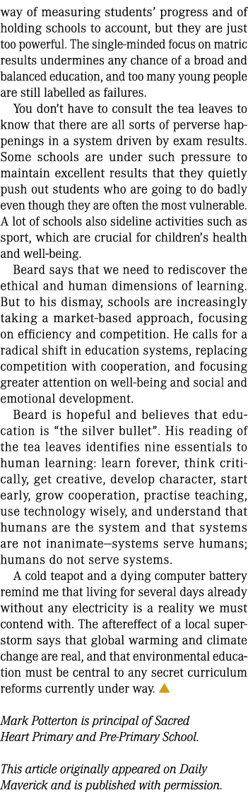 way of measuring students’ progress and of holding schools to account, but they are just too powerful. The single min...