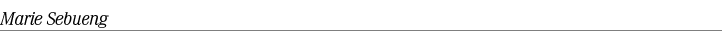 Marie Sebueng