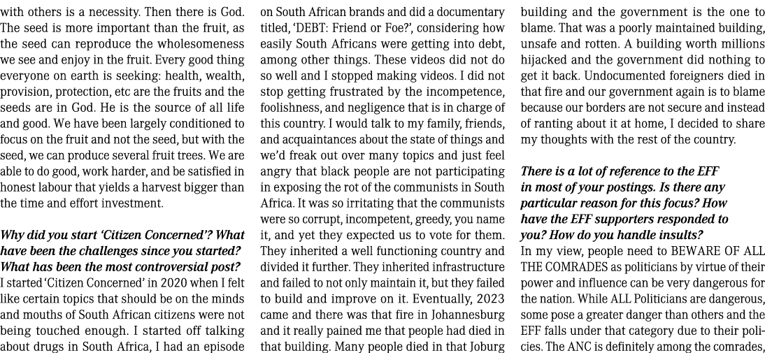 with others is a necessity. Then there is God. The seed is more important than the fruit, as the seed can reproduce t...