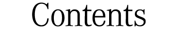 Contents