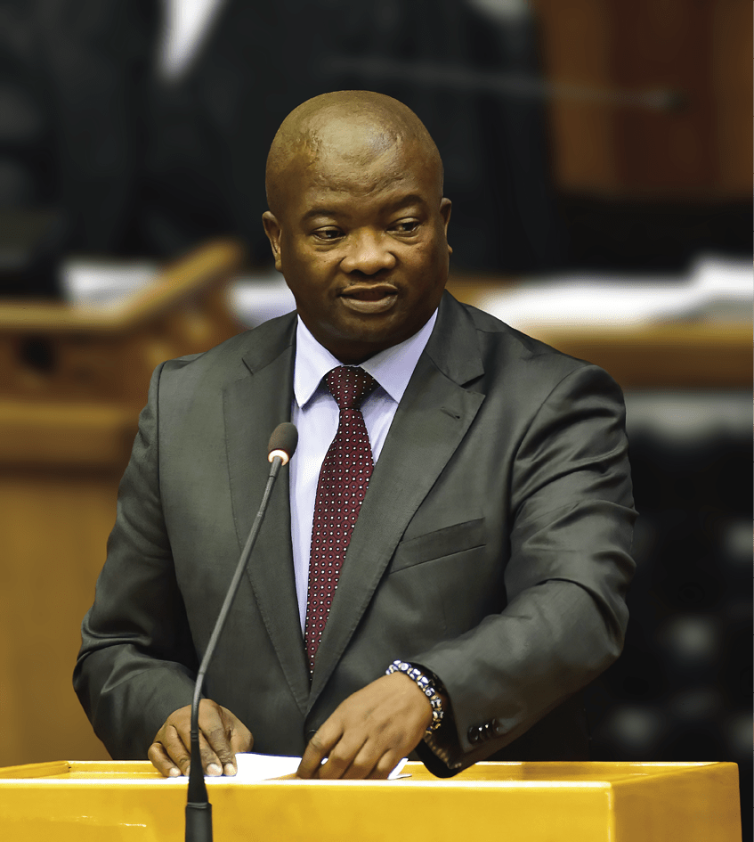 2018 SONA speech debate, National Assembly, Cape Town. 19/02/2018, Elmond Jiyane, GCIS