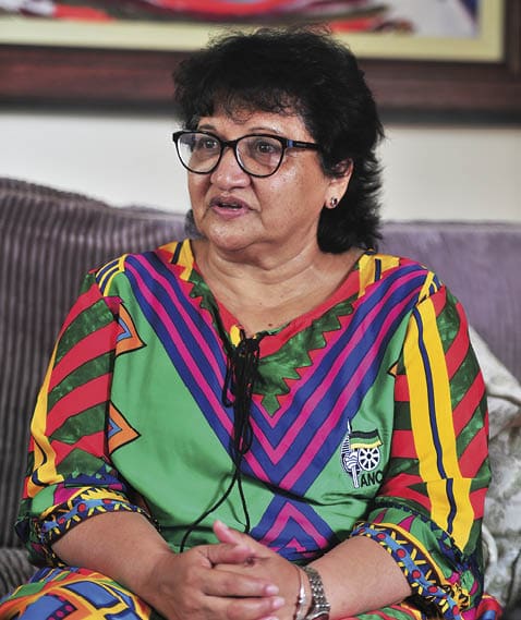 CAPE TOWN, SOUTH AFRICA JANUARY 27: (SOUTH AFRICA OUT) Deputy secretary-general of the African National Congress (ANC) Jessie Duarte during an interview on January 27, 2018 in Cape Town, South Africa. Duarte has insisted that President Jacob Zuma will only step down in 2019 despite calls for his immediate resignation. (Photo by Leon Sadiki/Foto24/Gallo Images/Getty Images)