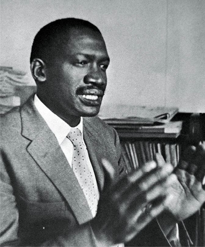 Robert Mangaliso Sobukwe (5 December 1924-27 February 1978) was a South African political dissident, who founded the Pan Africanist Congress in opposition to South Africa under apartheid. (Photo by: Universal History Archive/UIG via Getty images)