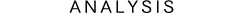Analysis