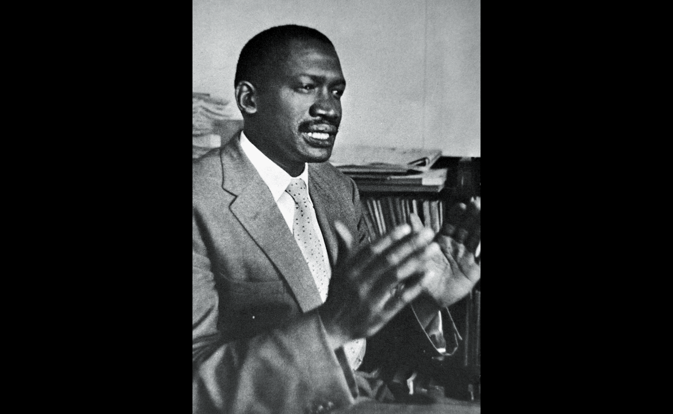 Robert Mangaliso Sobukwe (5 December 1924-27 February 1978) was a South African political dissident, who founded the Pan Africanist Congress in opposition to South Africa under apartheid. (Photo by: Universal History Archive/UIG via Getty images)
