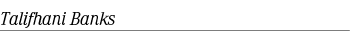 Talifhani Banks