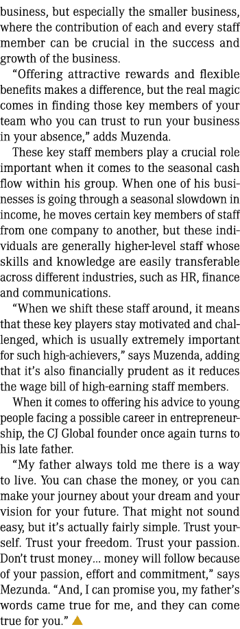 business, but especially the smaller business, where the contribution of each and every staff member can be crucial i...