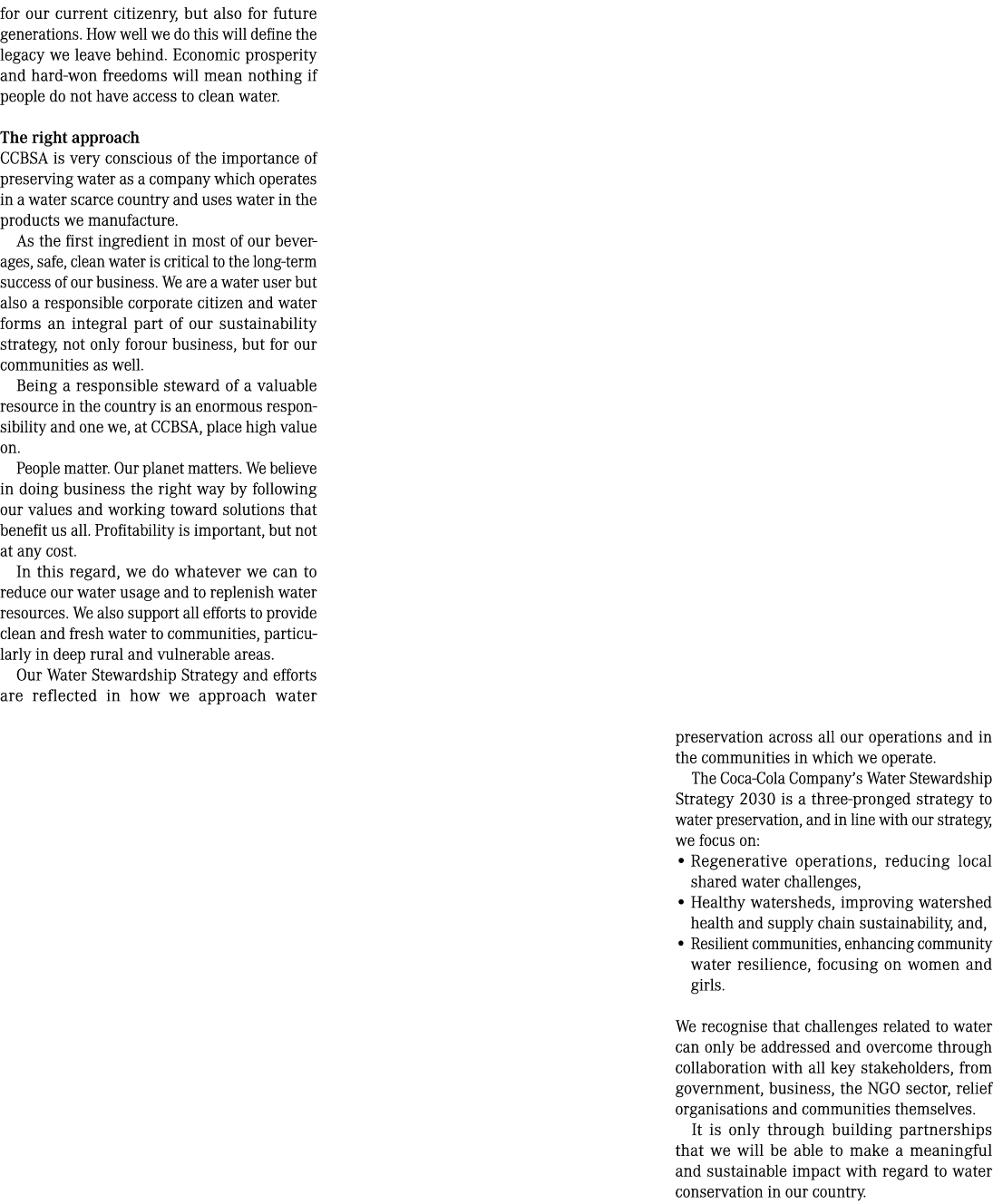 for our current citizenry, but also for future generations. How well we do this will define the legacy we leave behin...
