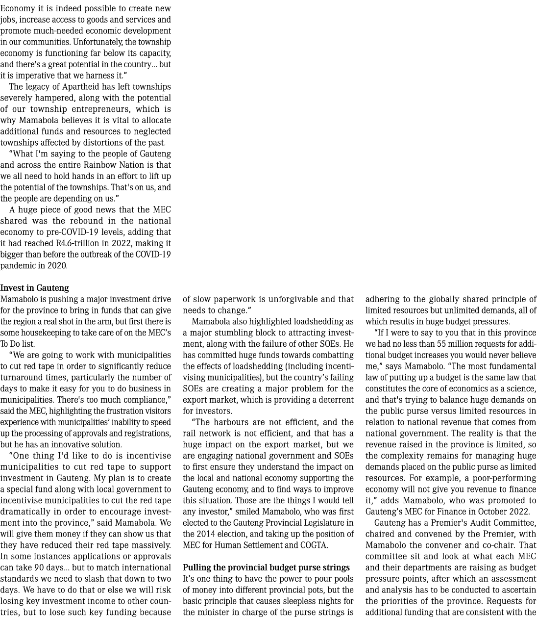 Economy it is indeed possible to create new jobs, increase access to goods and services and promote much needed econo...