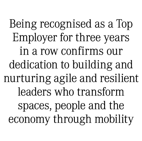 Being recognised as a Top Employer for three years in a row confirms our dedication to building and nurturing agile a...