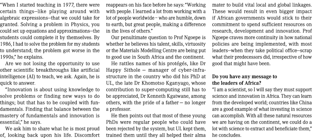“When I started teaching in 1977, there were certain things—like playing around with algebraic expressions—that we co...