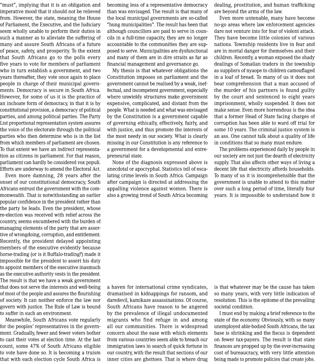 “must”, implying that it is an obligation and imperative mood that it should not be relieved from. However, the state...