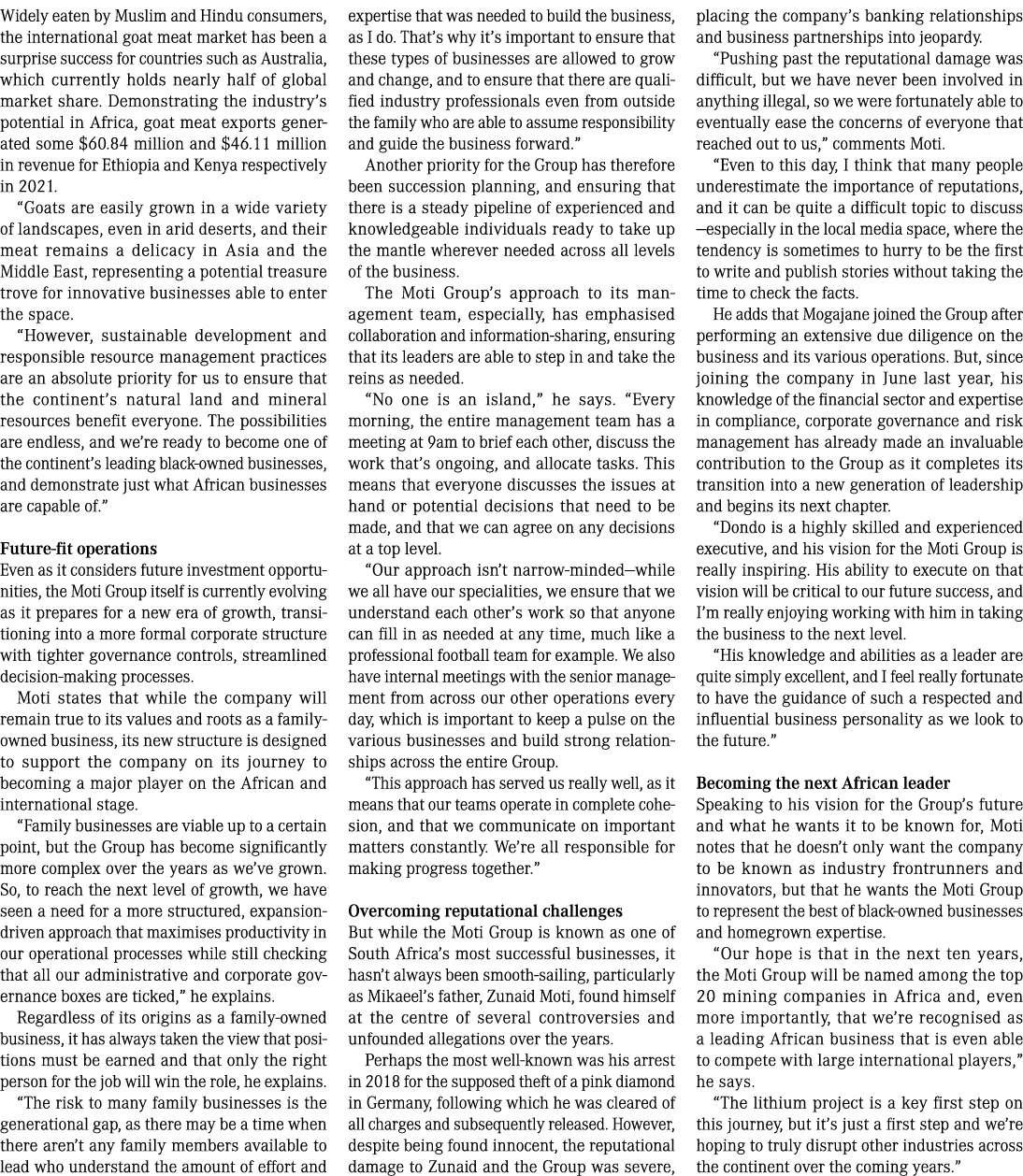 Widely eaten by Muslim and Hindu consumers, the international goat meat market has been a surprise success for countr...