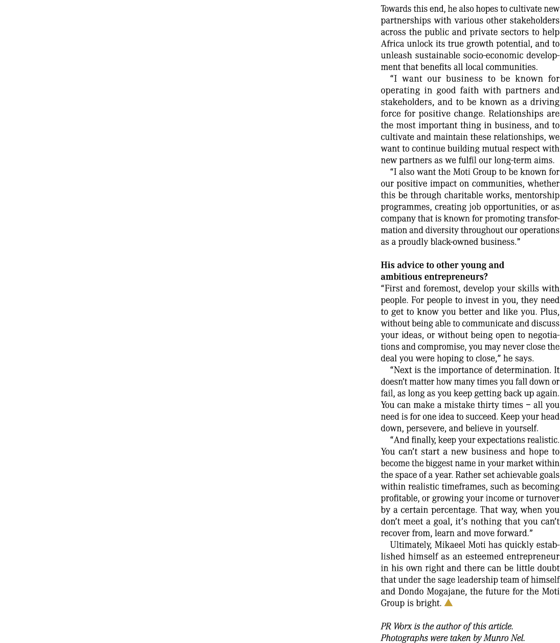 Towards this end, he also hopes to cultivate new partnerships with various other stakeholders across the public and p...