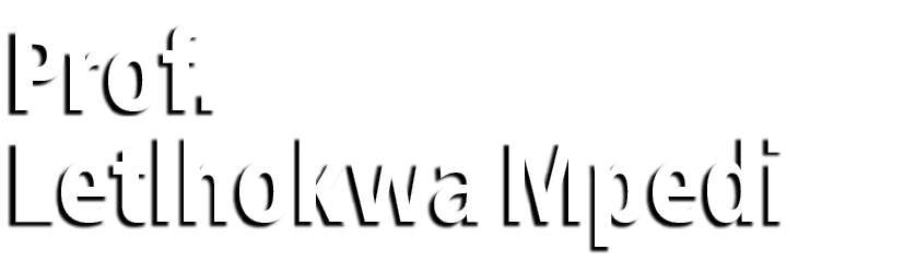 Prof. Letlhokwa Mpedi