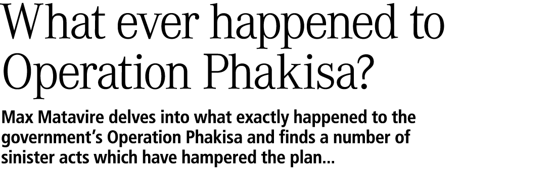  What ever happened to Operation Phakisa? Max Matavire delves into what exactly happened to the government’s Operatio...