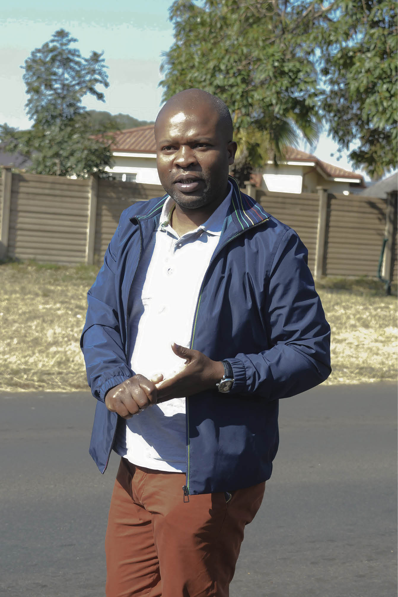 PRETORIA, SOUTH AFRICA - JUNE 25: Gauteng MEC for co-operative governance & traditional affairs Lebogang Maile visit the home of Mama Miriam Nomvula Mashatile following her passing on June 25, 2020 in Pretoria, South Africa. President Ramaphosa used the visit to officially convey the movement's condolences and to support the family. (Photo by Frennie Shivambu/Gallo Images via Getty Images)
