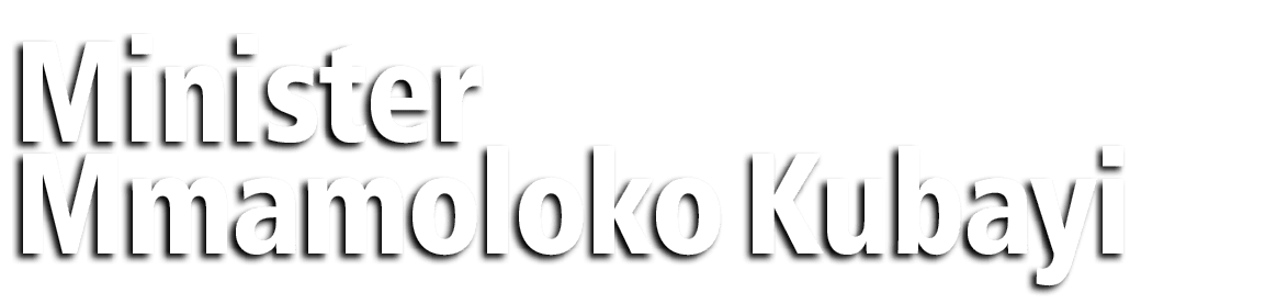Minister Mmamoloko Kubayi