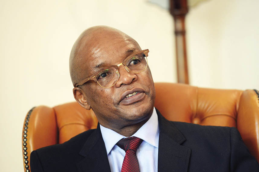 JOHANNESBURG, SOUTH AFRICA SEPTEMBER 17: (SOUTH AFRICA OUT): Izingwe Capital Executive Chairman Sipho Pityana during an interview on September 17, 2016 in Johannesburg, South Africa. Pityana recently criticised the ANC at Reverend Arnold Stofiles funeral and asked for President Jacob Zuma to resign. (Photo by Leon Sadiki/Foto24/Gallo Images/Getty Images)