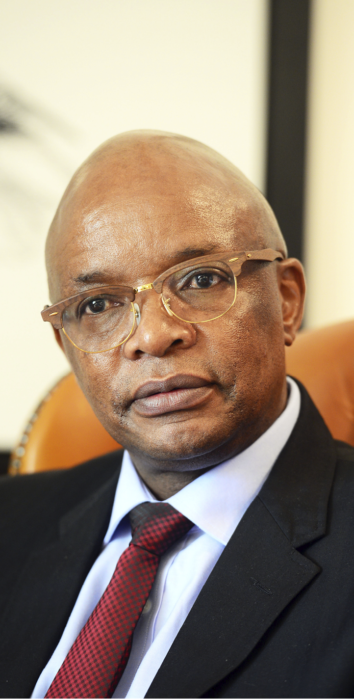 JOHANNESBURG, SOUTH AFRICA SEPTEMBER 17: (SOUTH AFRICA OUT): Izingwe Capital Executive Chairman Sipho Pityana during an interview on September 17, 2016 in Johannesburg, South Africa. Pityana recently criticised the ANC at Reverend Arnold Stofiles funeral and asked for President Jacob Zuma to resign. (Photo by Leon Sadiki/Foto24/Gallo Images/Getty Images)