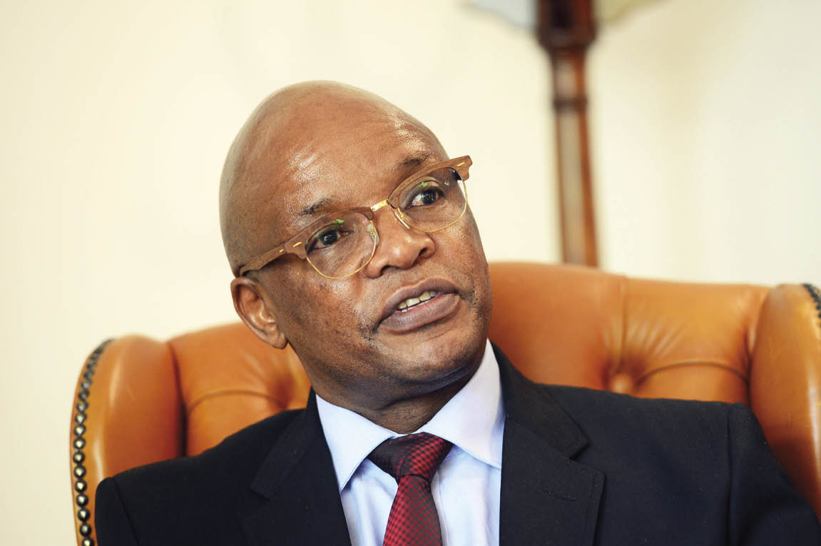 JOHANNESBURG, SOUTH AFRICA SEPTEMBER 17: (SOUTH AFRICA OUT): Izingwe Capital Executive Chairman Sipho Pityana during an interview on September 17, 2016 in Johannesburg, South Africa. Pityana recently criticised the ANC at Reverend Arnold Stofiles funeral and asked for President Jacob Zuma to resign. (Photo by Leon Sadiki/Foto24/Gallo Images/Getty Images)