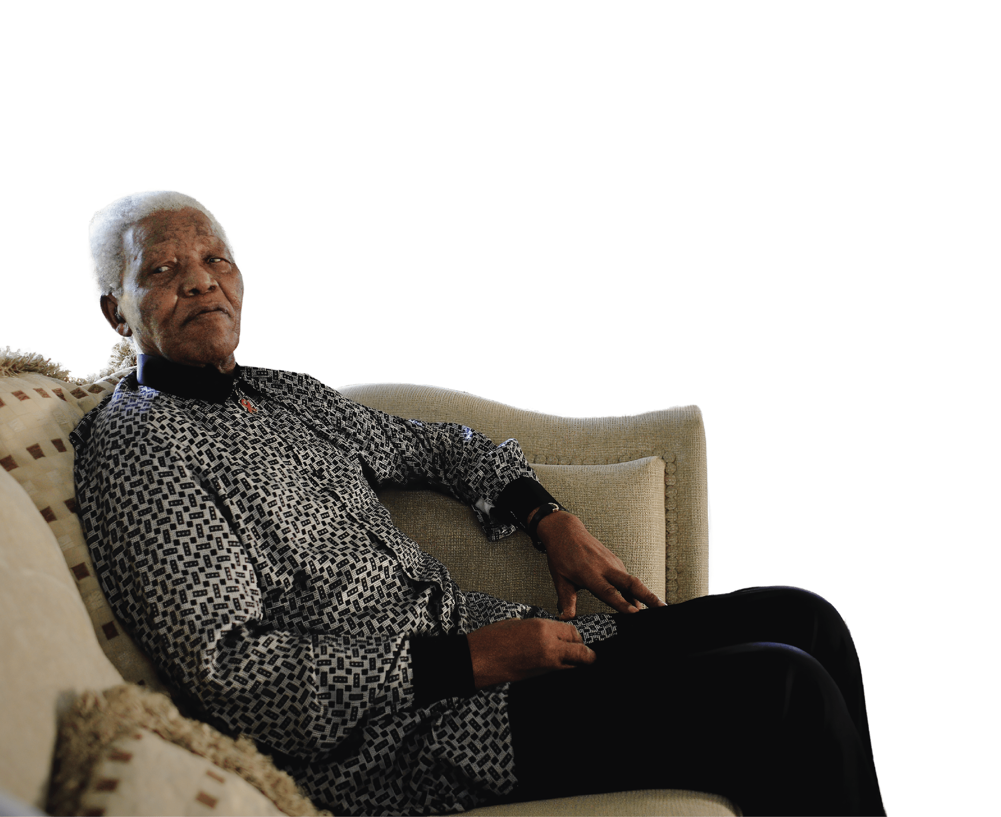 MAPUTO, MOZAMBIQUE - JUNE 14: Former President Nelson Mandela of South Africa relaxes while on holiday on June 14, 2006 in Maputo, Mozambique. He is retired and takes time off with his wife Graca Machel in her residence in central Maputo. Mr. Mandela turns 88 on July 18, 2006. The ANC freedom fighter spent 27 years in prison, and was released in 1990. He became President of South Africa after the first multiracial democratic elections in April 1994. Mr. Mandela retired after one term in 1999 and gave the leadership to the current president Mr. Thabo Mbeki. (Photo by Per-Anders Pettersson/Getty Images)