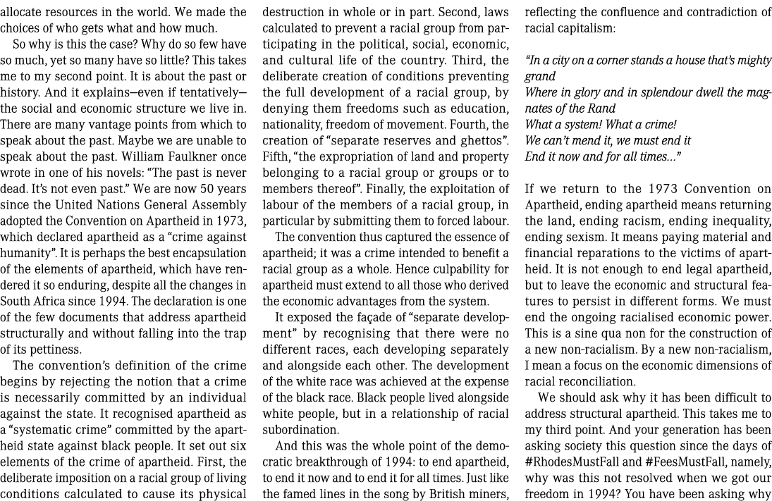 allocate resources in the world  We made the choices of who gets what and how much  So why is this the case  Why do s   