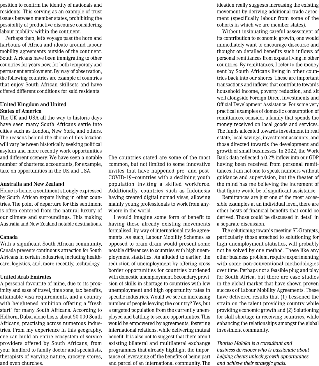 position to confirm the identity of nationals and residents  This serving as an example of trust issues between membe   