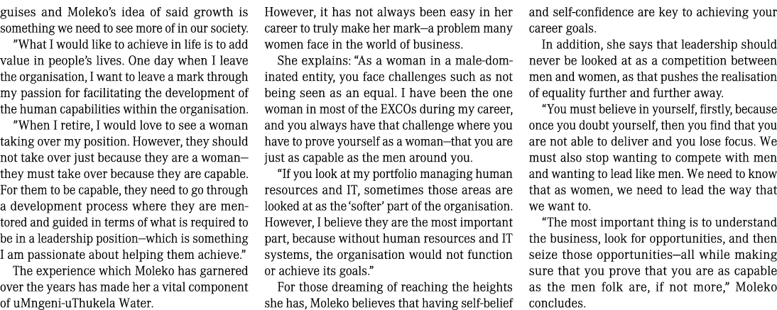 guises and Moleko s idea of said growth is something we need to see more of in our society   What I would like to ach   