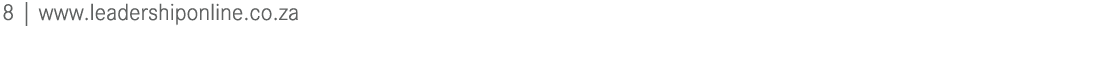 8   www leadershiponline co za