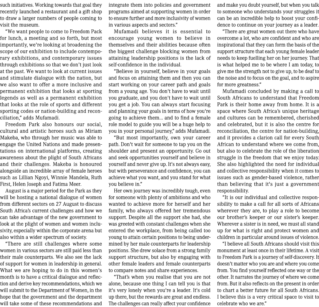 such initiatives. Working towards that goal they recently launched a restaurant and a gift shop to draw a larger numb...