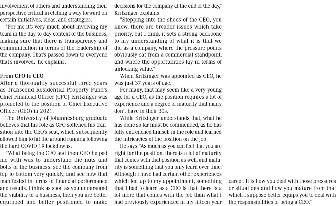 involvement of others and understanding their perspective critical in etching a way forward on certain initiatives, i...
