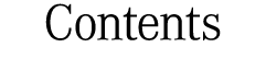 Contents