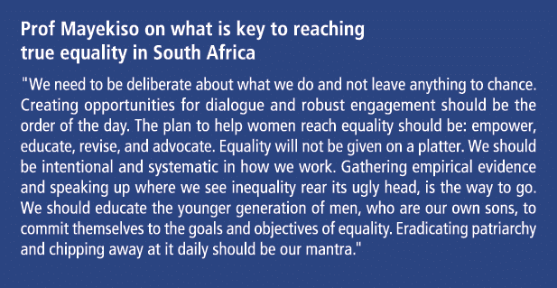 Prof Mayekiso on what is key to reaching true equality in South Africa \“We need to be deliberate about what we do an...