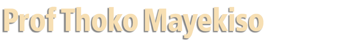 Prof Thoko Mayekiso 